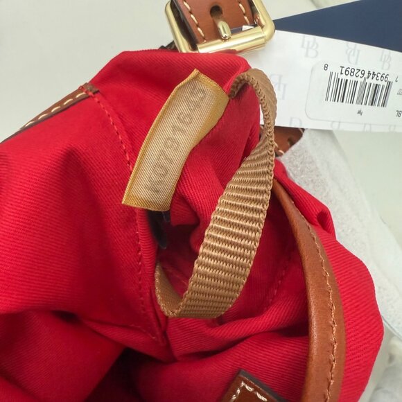 Dooney & Bourke Piper Black Pebble Grain Leather Crossbody Purse Bag R1137 - Picture 6 of 9